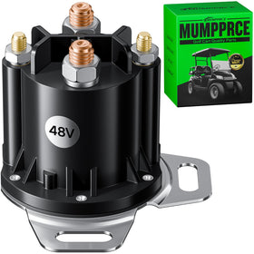 MUMPPRCE 48V EZGO RXV solenoid relay front view for quick, reliable power switching