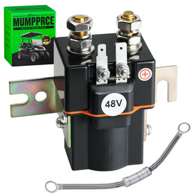 MUMPPRCE 48V Club Car solenoid coil close-up highlights durable copper winding