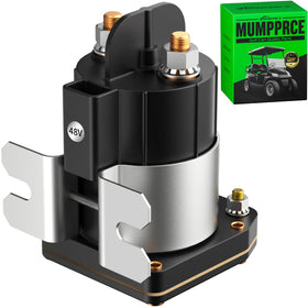 MUMPPRCE 48V solenoid for Yamaha G22 G29 front view showing rugged build for reliable starts