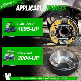 MUMPPRCE brake drum assembly close-up highlighting durable construction for daily use