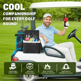 MUMPPRCE cooler fits Club Car Precedent and Tempo Onward for seamless mounting.