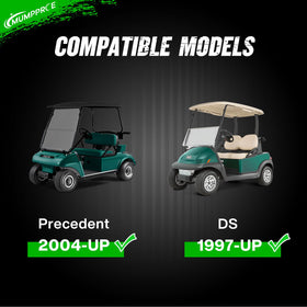 MUMPPRCE Club Car starter belt closeup emphasizes durable friction-resistant material.