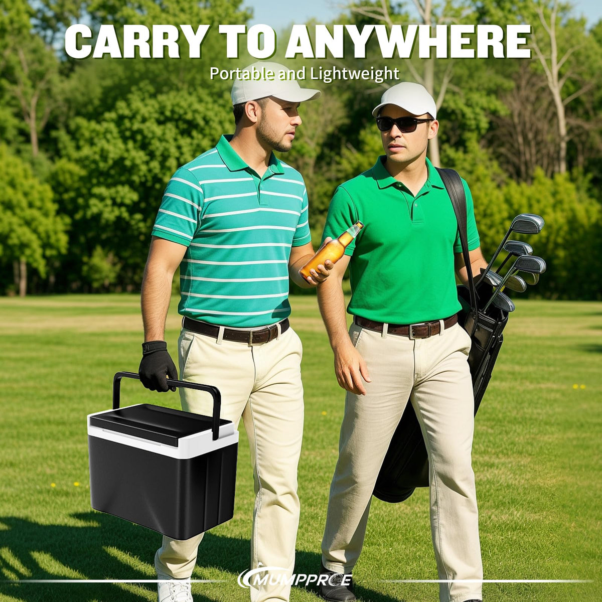 MUMPPRCE easy installation allows quick setup on any golf cart.