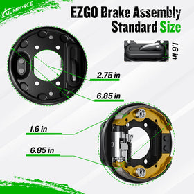 MUMPPRCE EZGO brake kit packaged with included components