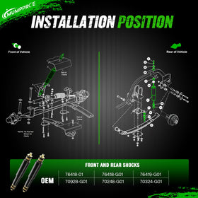 MUMPPRCE EZGO Medalist rear shock supports smoother traction
