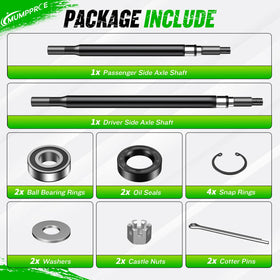 MUMPPRCE EZGO rear axle seal and hardware pack simplifies maintenance.