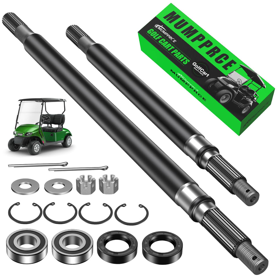 MUMPPRCE EZGO rear axle shaft driver side with OEM 20377G11 for durable fit.