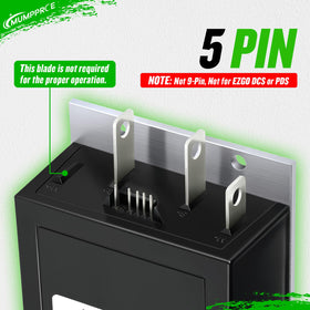 MUMPPRCE ITS throttle system integration with EZGO cart illustration