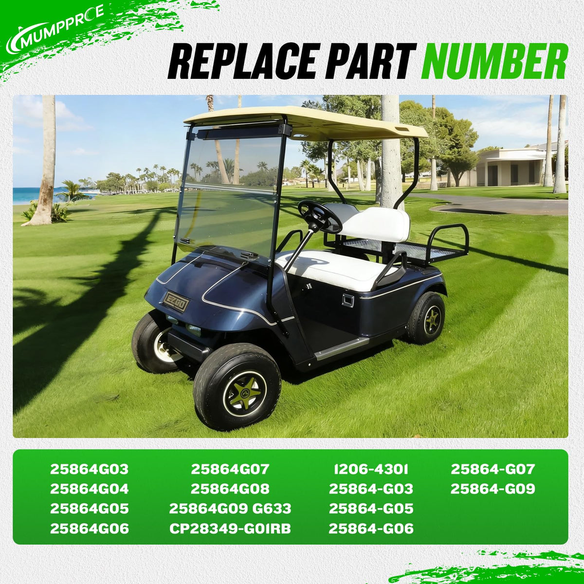 MUMPPRCE OEM replacement numbers list for model matching
