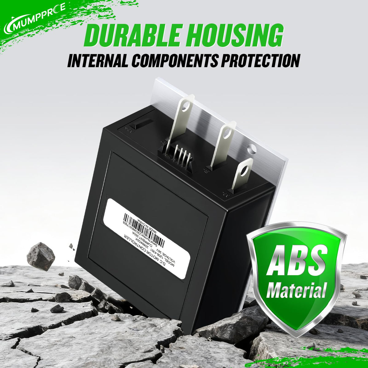 MUMPPRCE packaging and included items image for quick setup