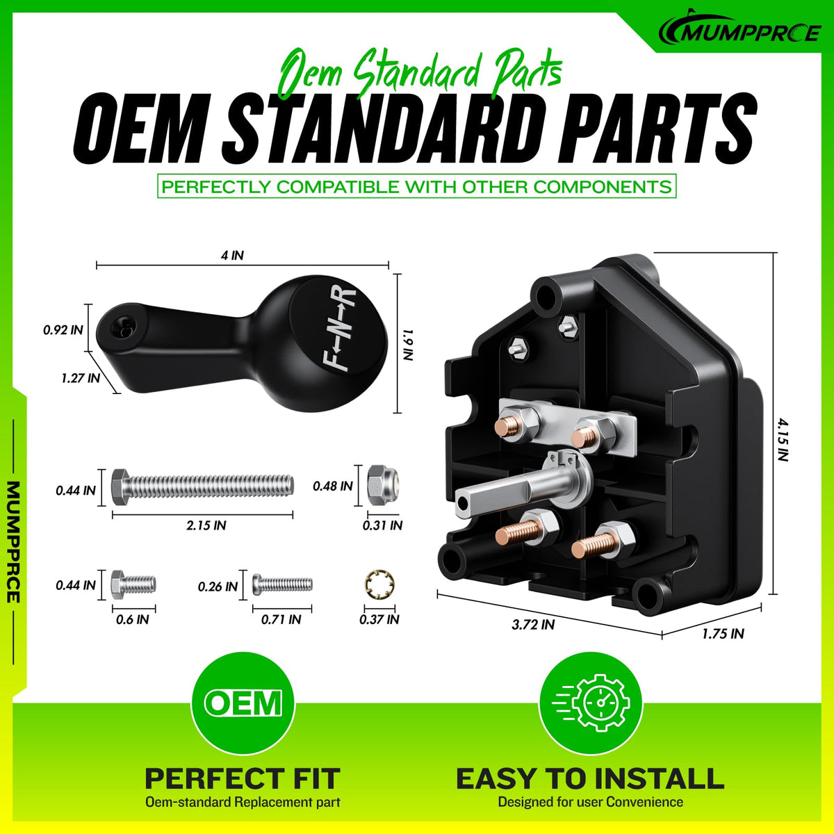 MUMPPRCE gear display and shift fix for DS golf carts.