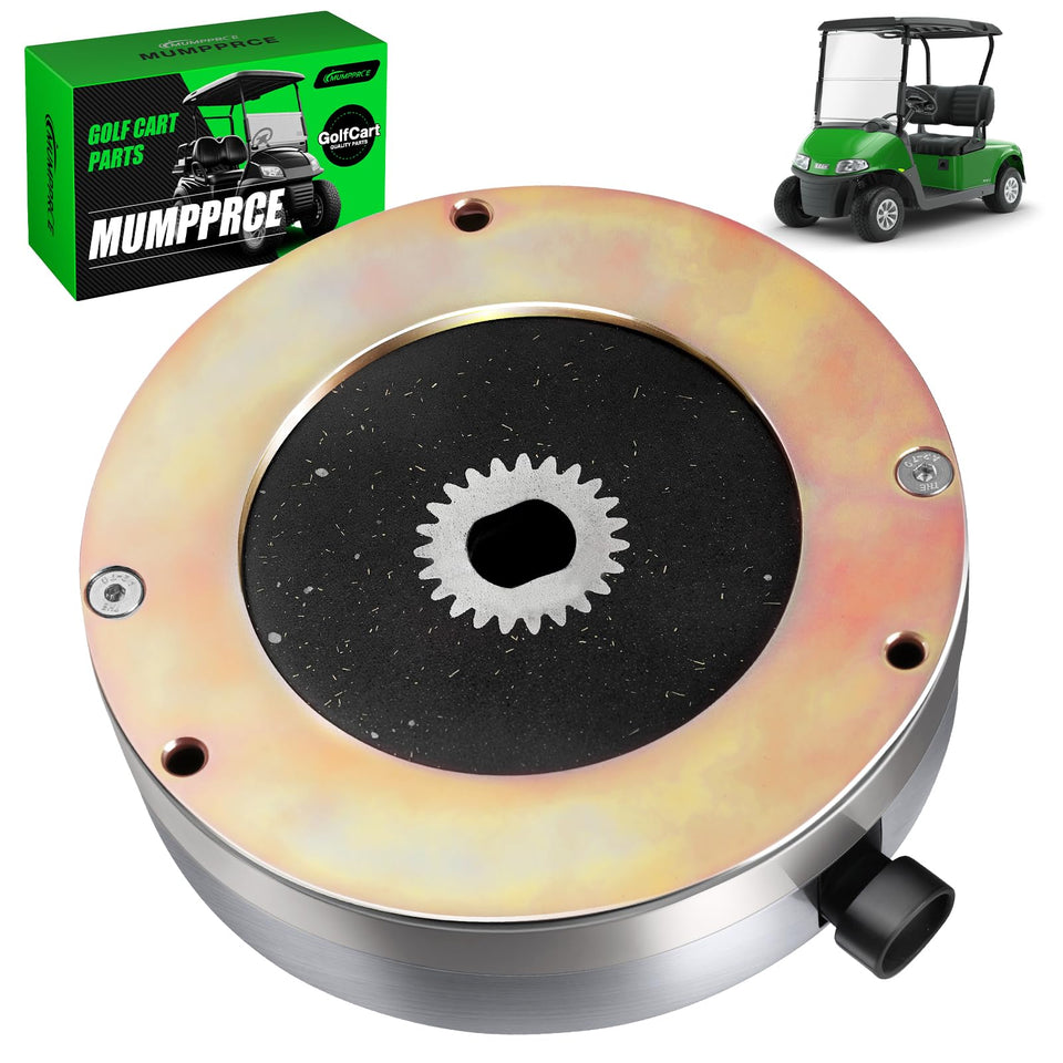 MUMPPRCE golf cart brake for EZGO RXV in action, enhances slope safety.