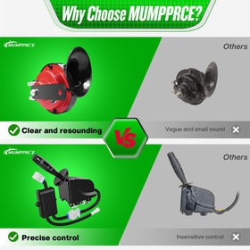 MUMPPRCE brake pad enhances braking visibility for street use