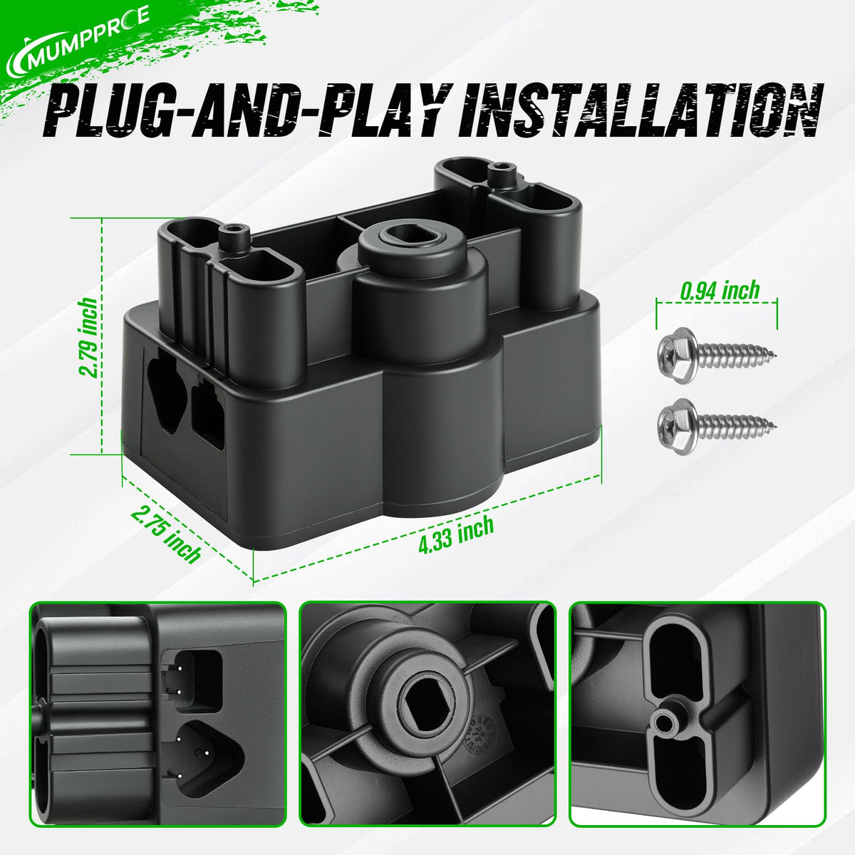 MUMPPRCE MCOR2 waterproof-seal ensures durability against moisture and debris during off-road use