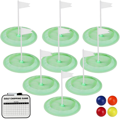 MUMPPRCE Putt-Putt 9-hole set packaging highlights portable family fun.