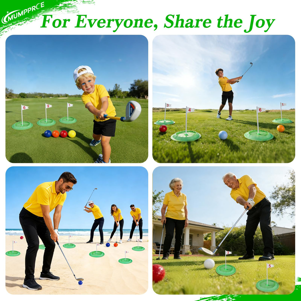 MUMPPRCE Putt-Putt portable gift packaging makes it a ready present.