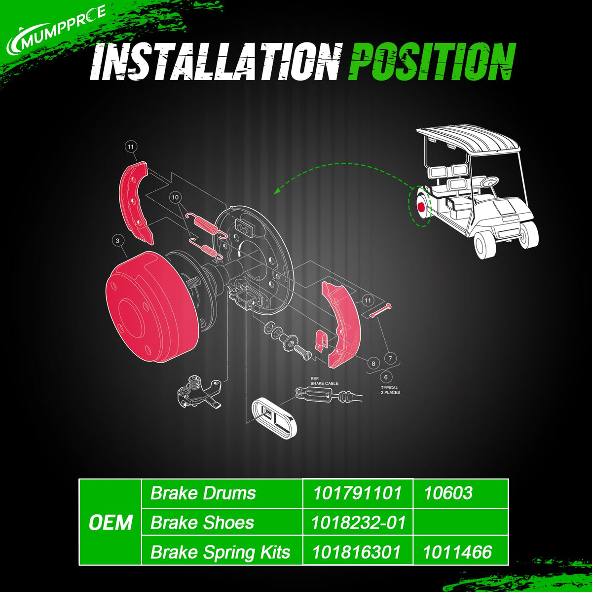 MUMPPRCE road test brake performance image shows smooth deceleration