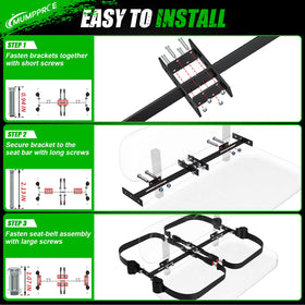 MUMPPRCE screw and gasket pack for sturdy mounting.