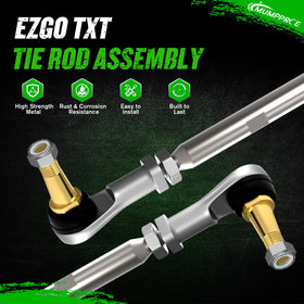MUMPPRCE tie rod right end for EZGO; supports precise alignment