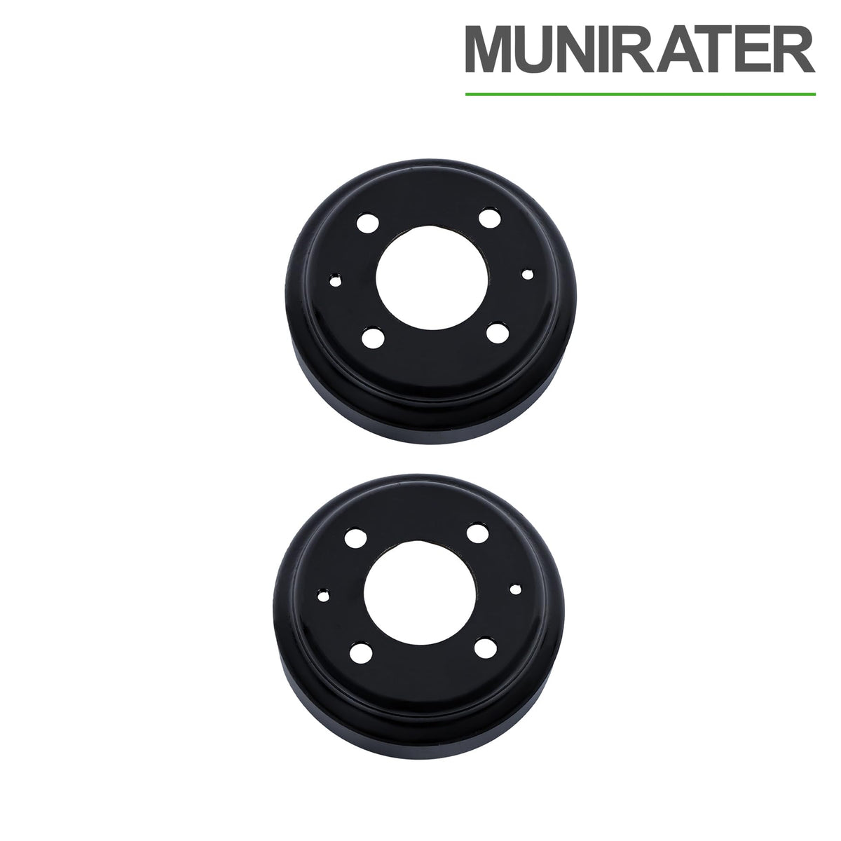 Munirater hub spline engagement shows tight fit to prevent stripping.