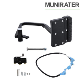 Munirater brake pedal iron-detail emphasizing durable material.
