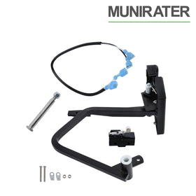 Munirater brake pedal package included with one assembly as shown.
