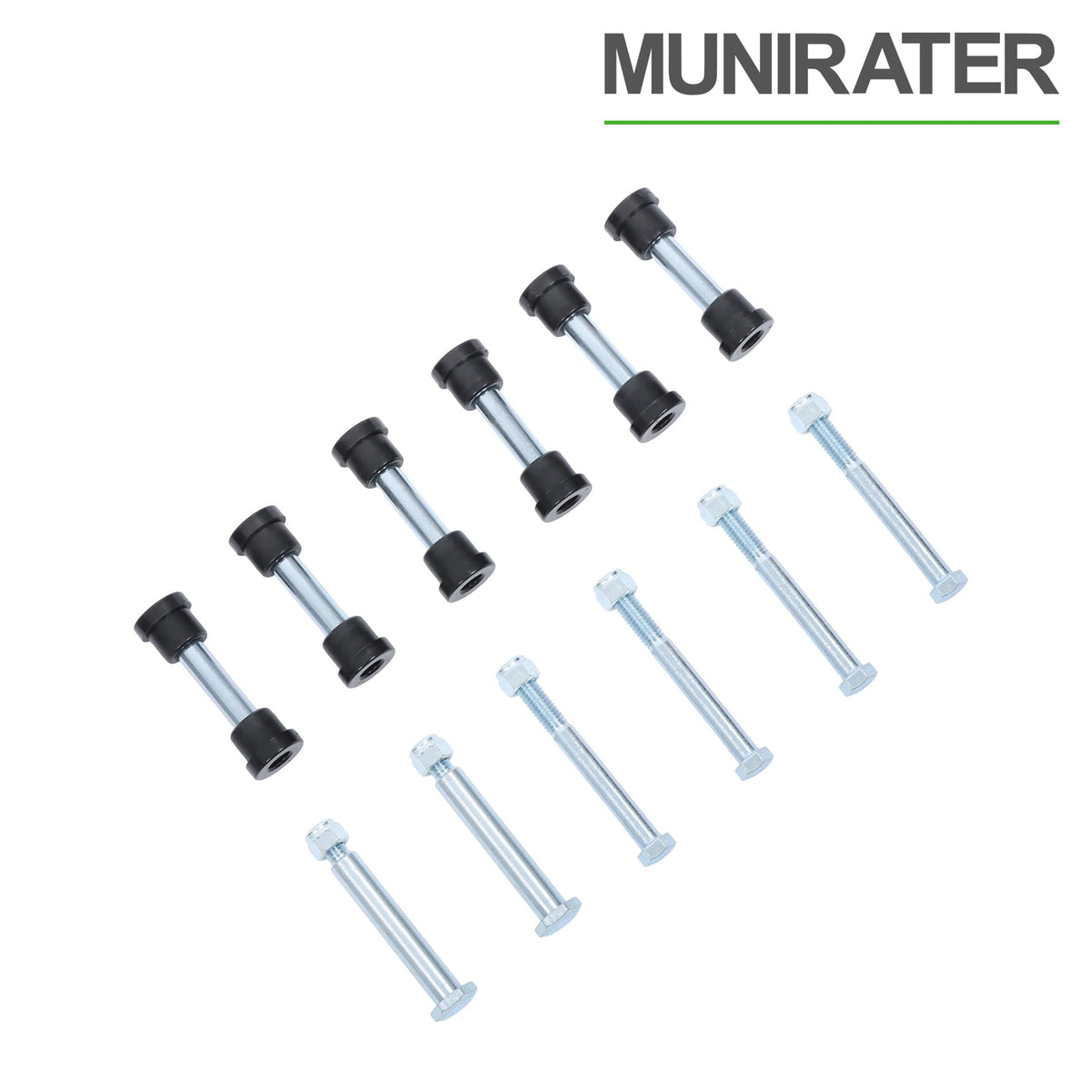 Installed Munirater rear bushing on a Club Car DS