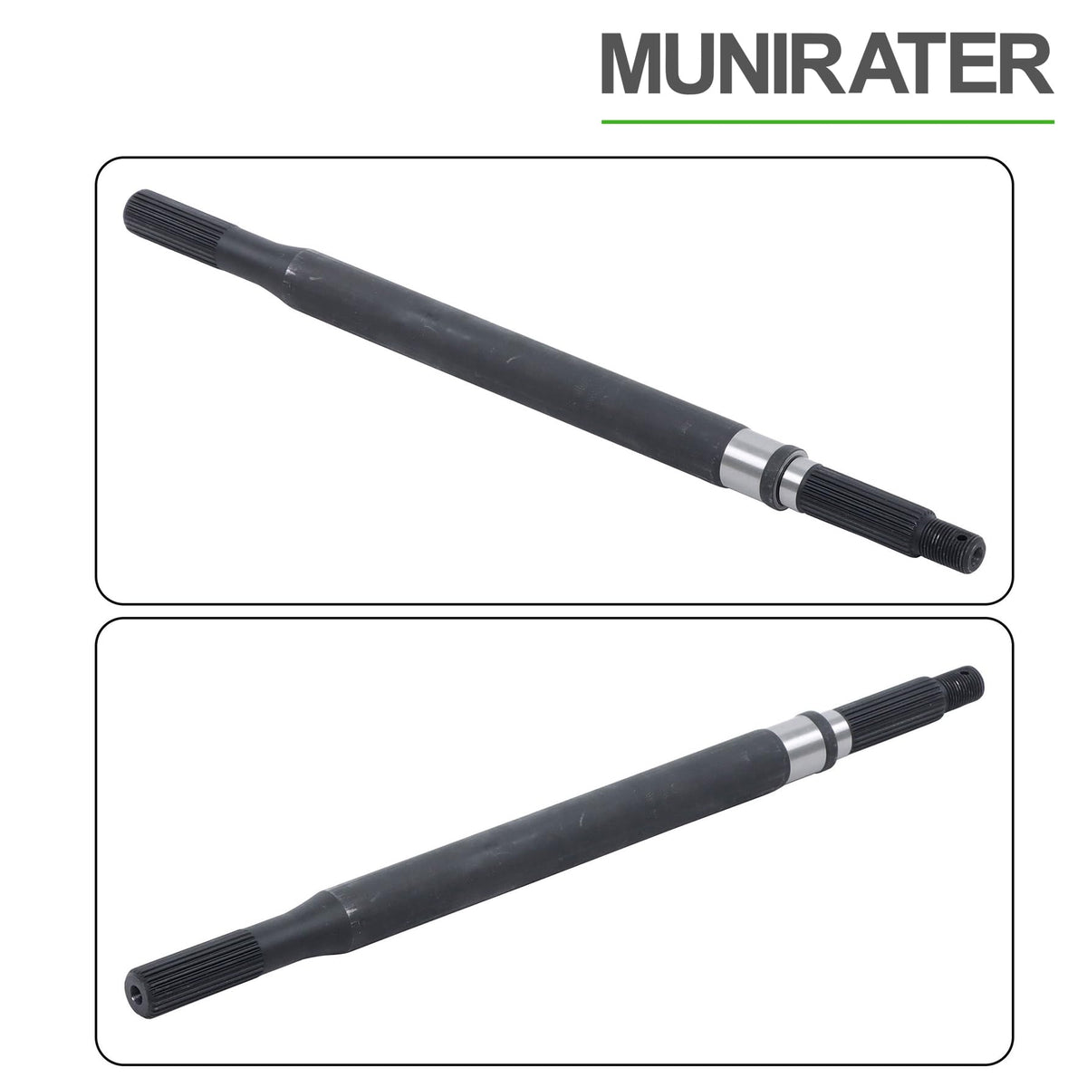 Munirater easy installation for a simple, straightforward replacement