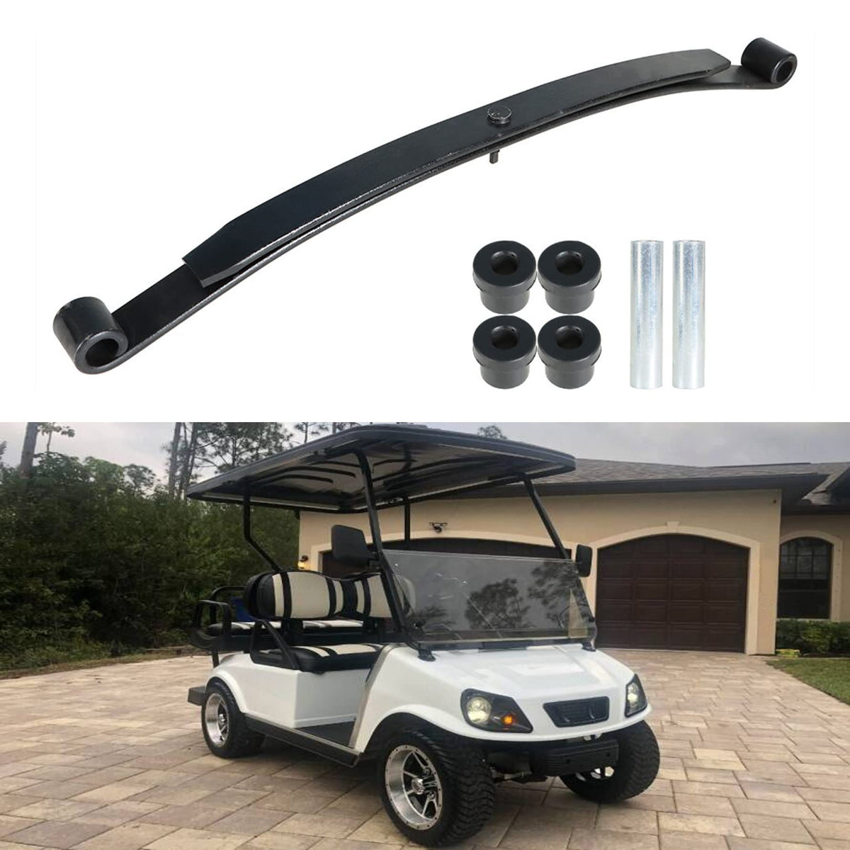 Munirater front leaf spring kit for DS/Precedent smooths rough roads.