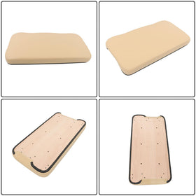 munirater seat bottom pad assembly for golf carts enhances comfort during ride.
