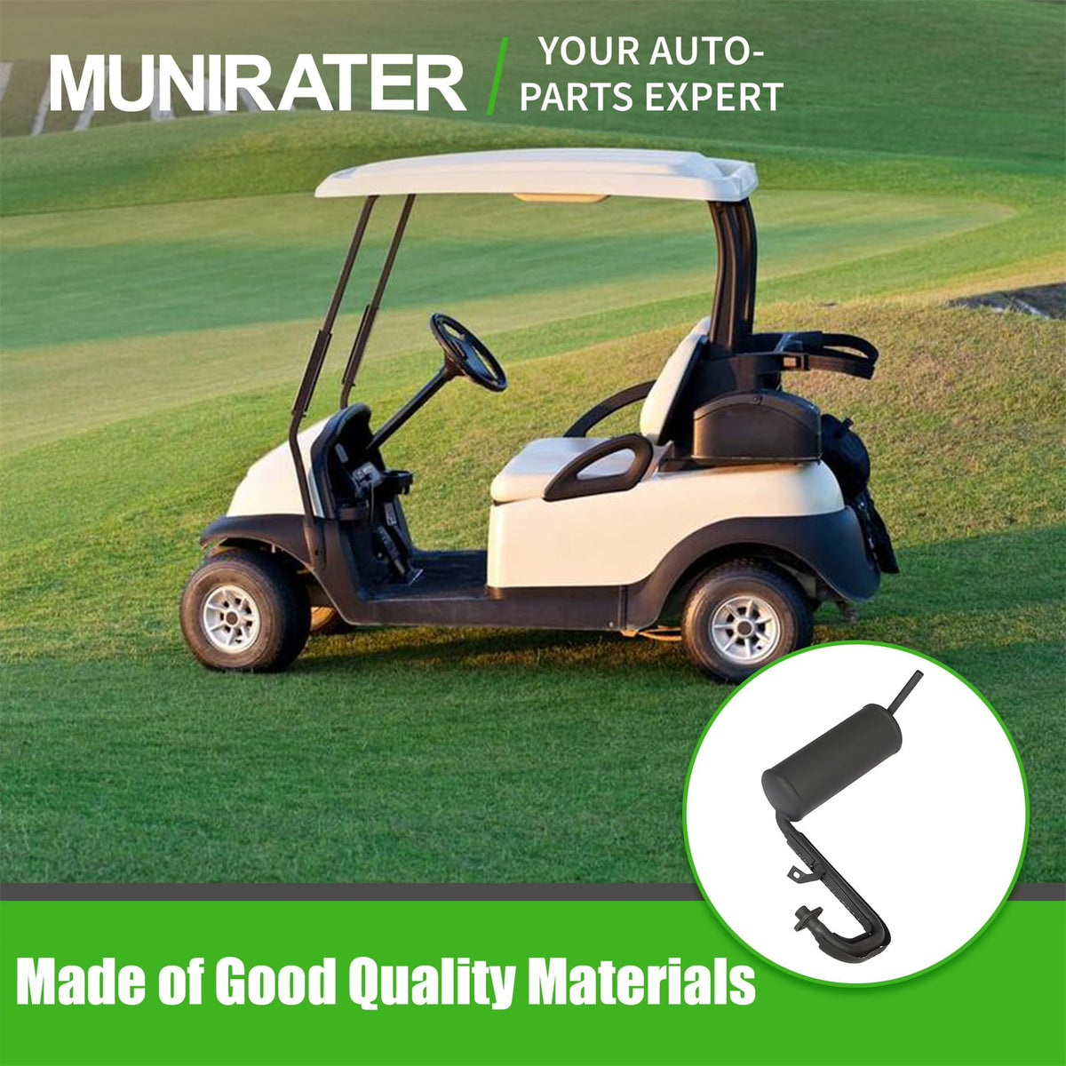Munirater FE290 detail nozzle shows precise design for smooth operation.