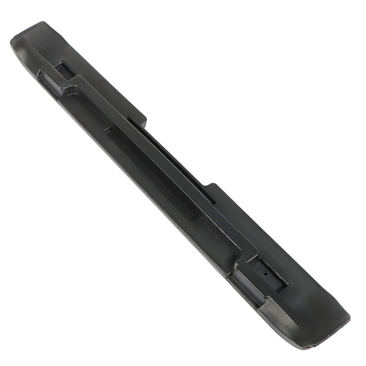 Munirater rear bumper for Club Car DS 1993+ closeup shows precise fit and sturdy build.