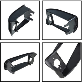 Munirater headlight bezel for passenger side updates DS cart's look.