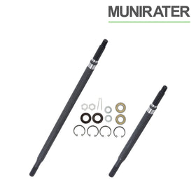 Munirater iron-material rear axle offers rugged strength for daily use