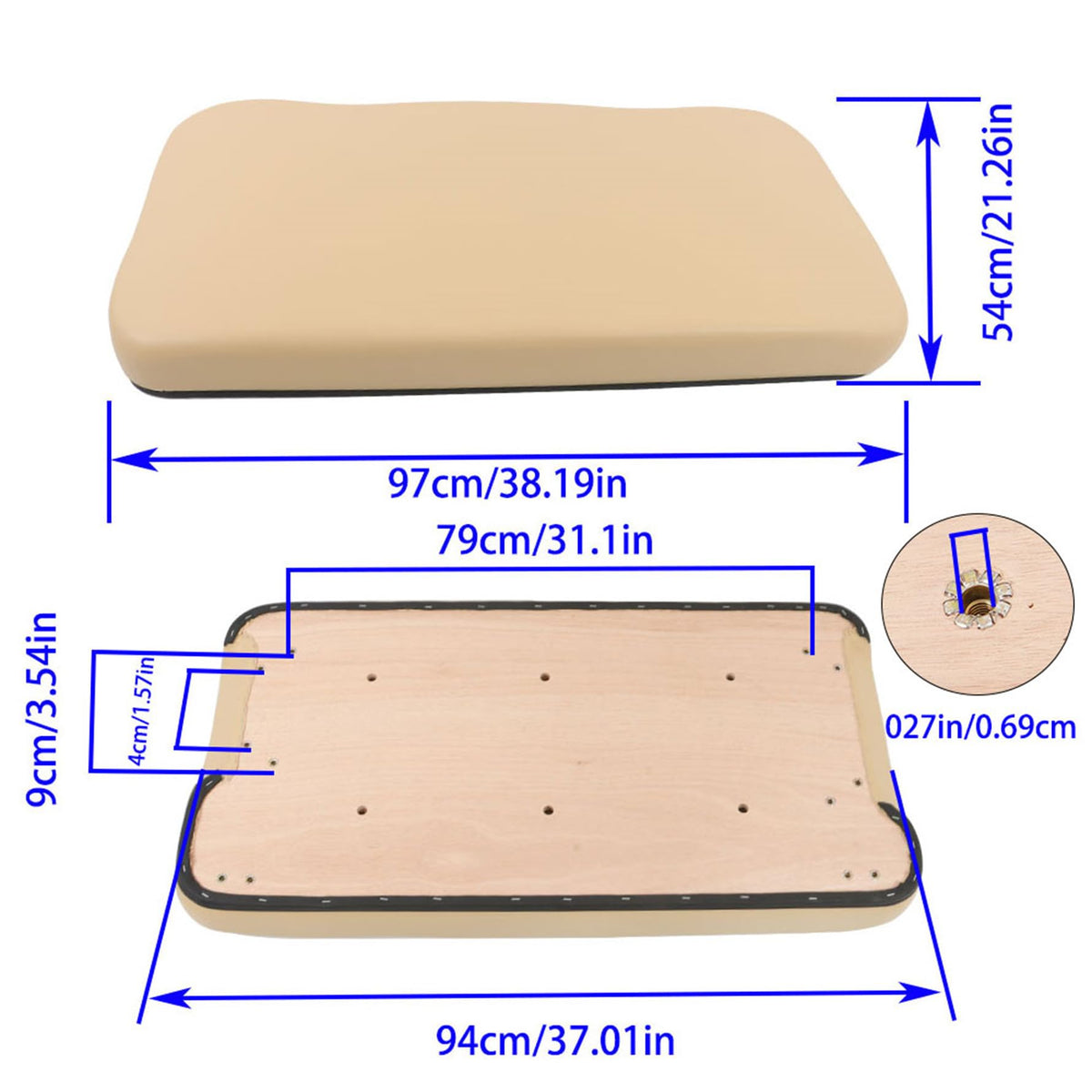 munirater replacement for Precedent 2004-2011 delivers fade-resistant cushion and secure mounting.
