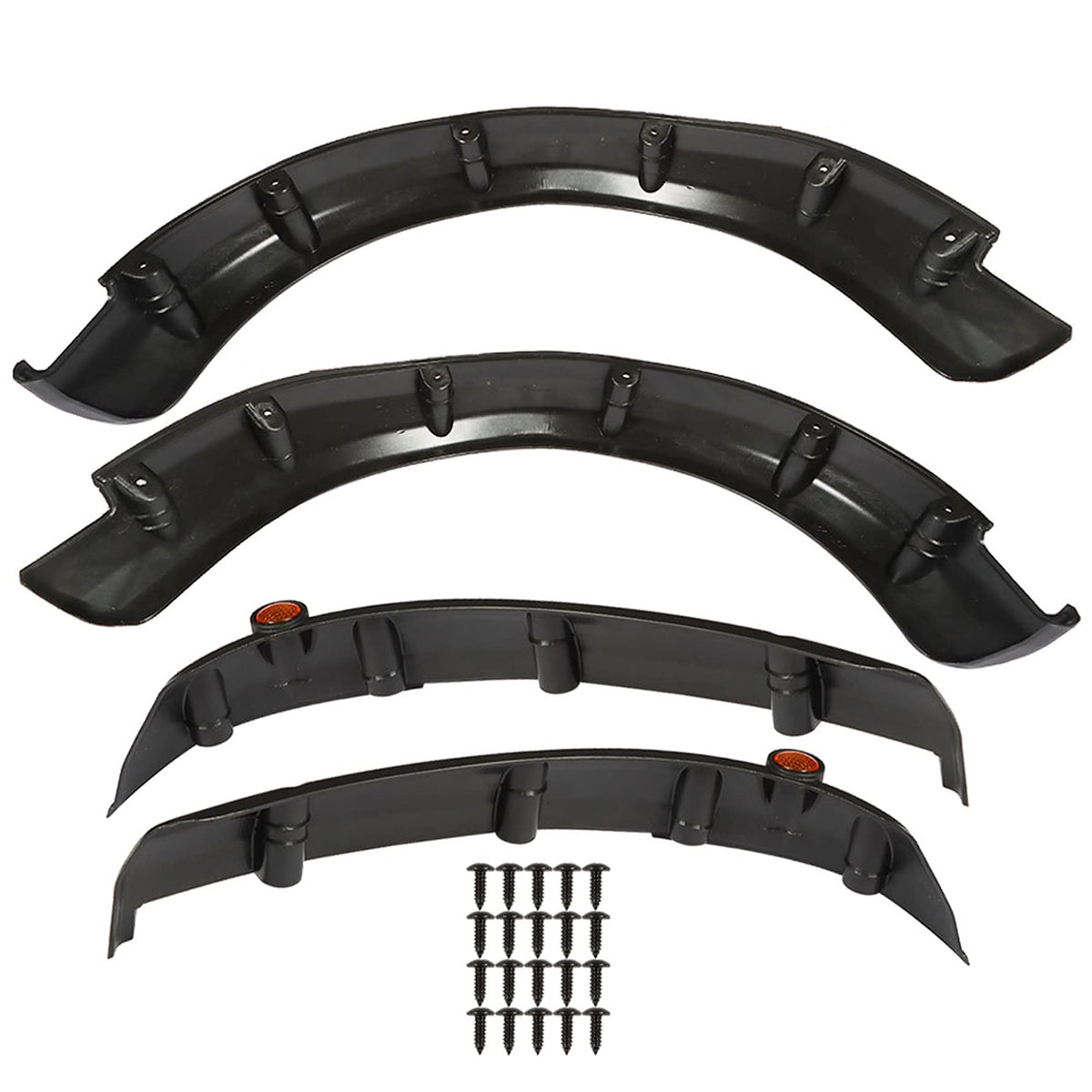Munirater RXV rear mudflap flare shields against rocks and mud