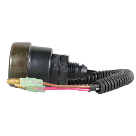Munirater Stop Switch Assembly installed on a golf cart demonstrating proper fit