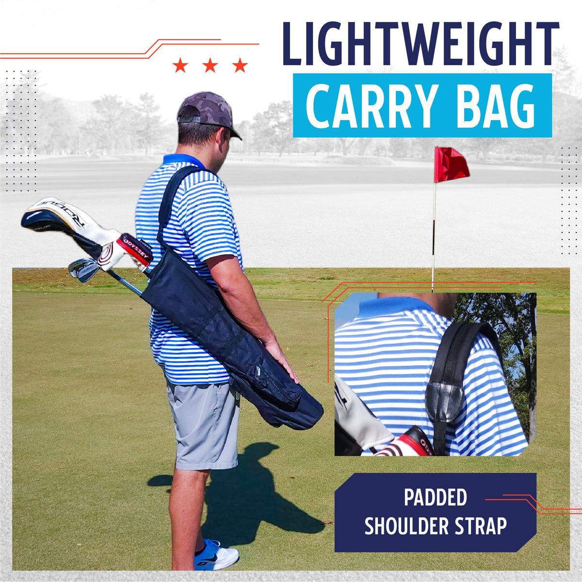Folded Murray Sunday Bag demonstrating compact storage after travel