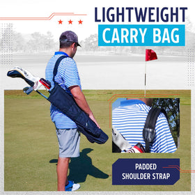 Folded Murray Sunday Bag demonstrating compact storage after travel