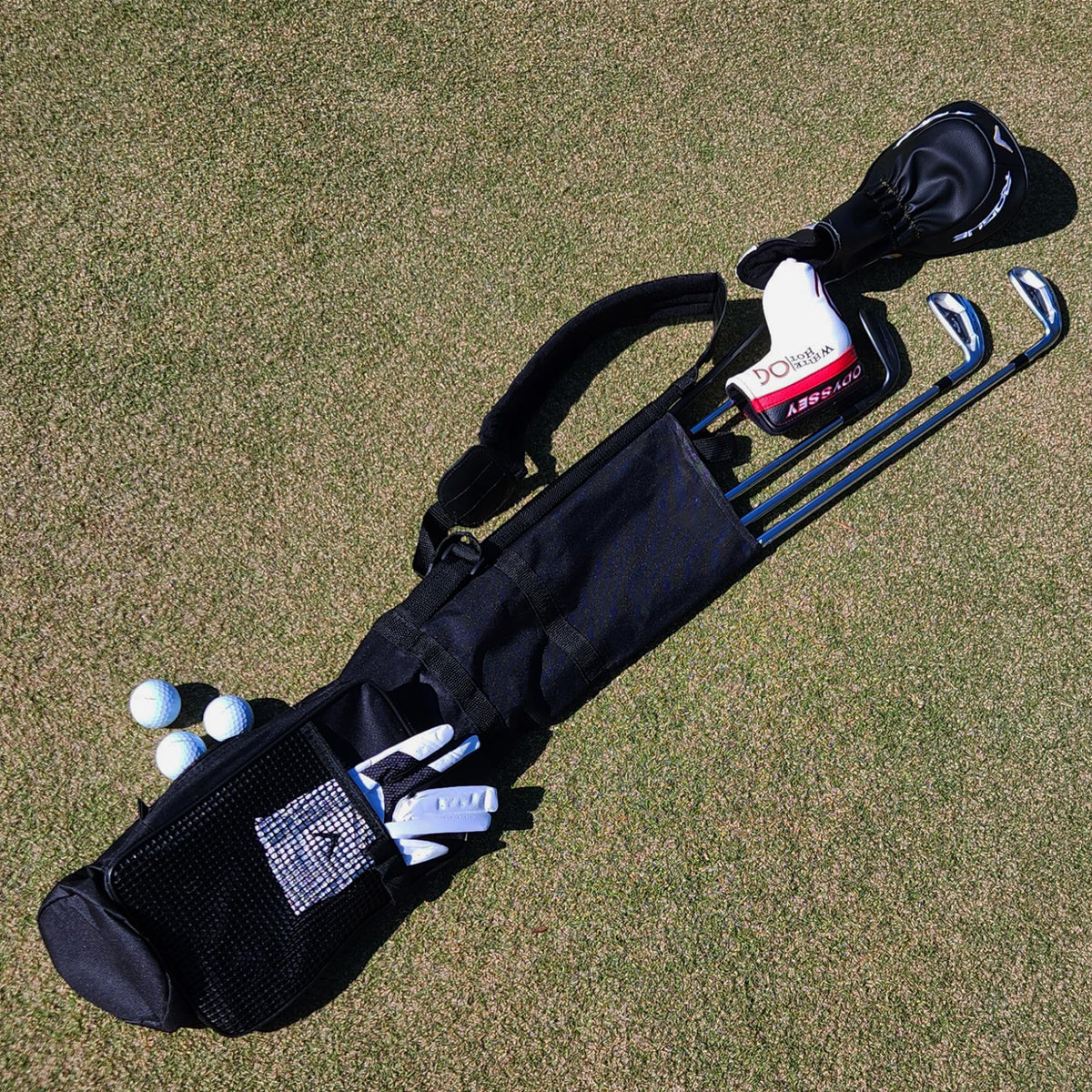 Top net pocket on Murray Sunday Bag for drinks or small items