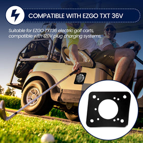 Muscovite EZGO TXT 36V fit ensures precise port compatibility.