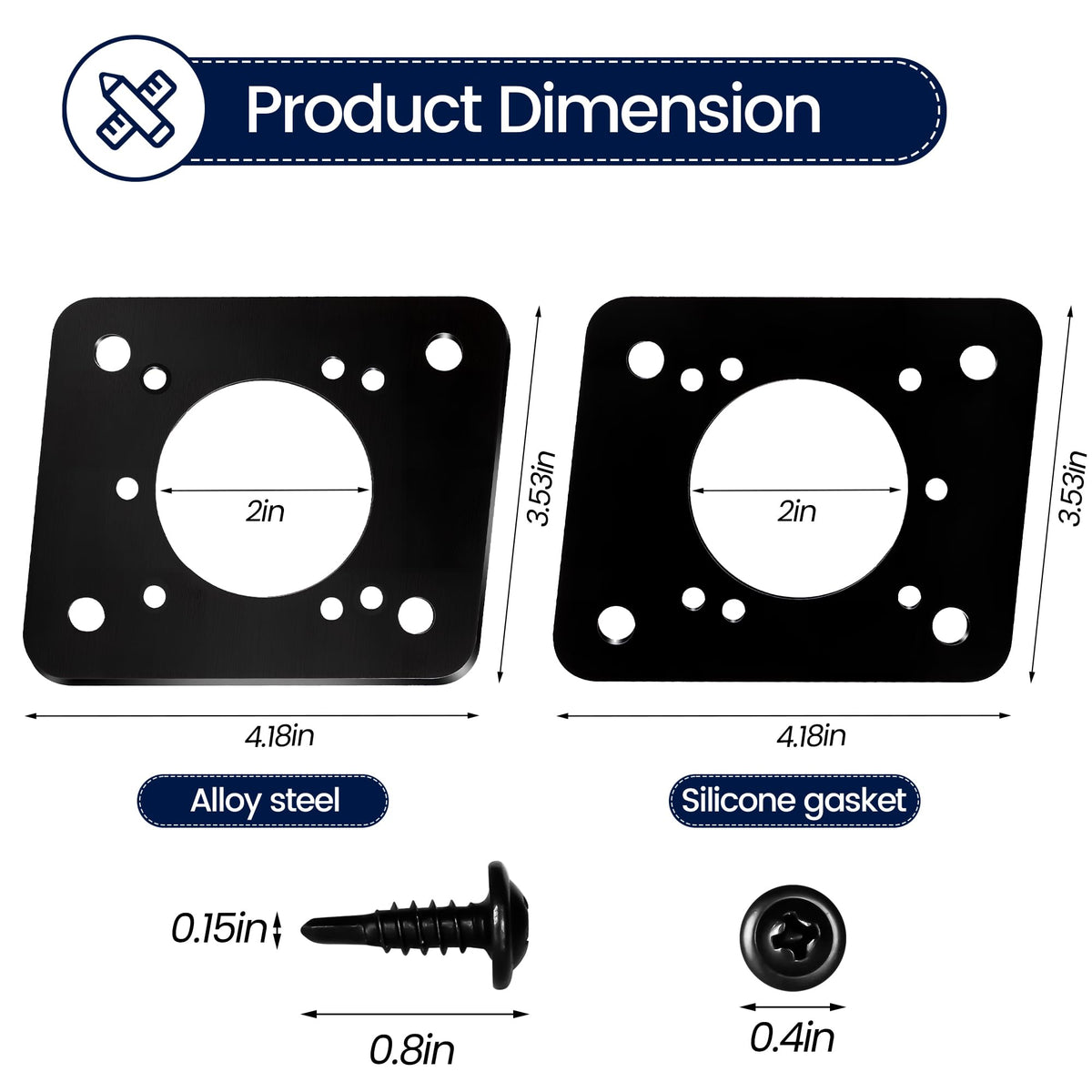 Muscovite silicone protection gasket guards cart finish during charging