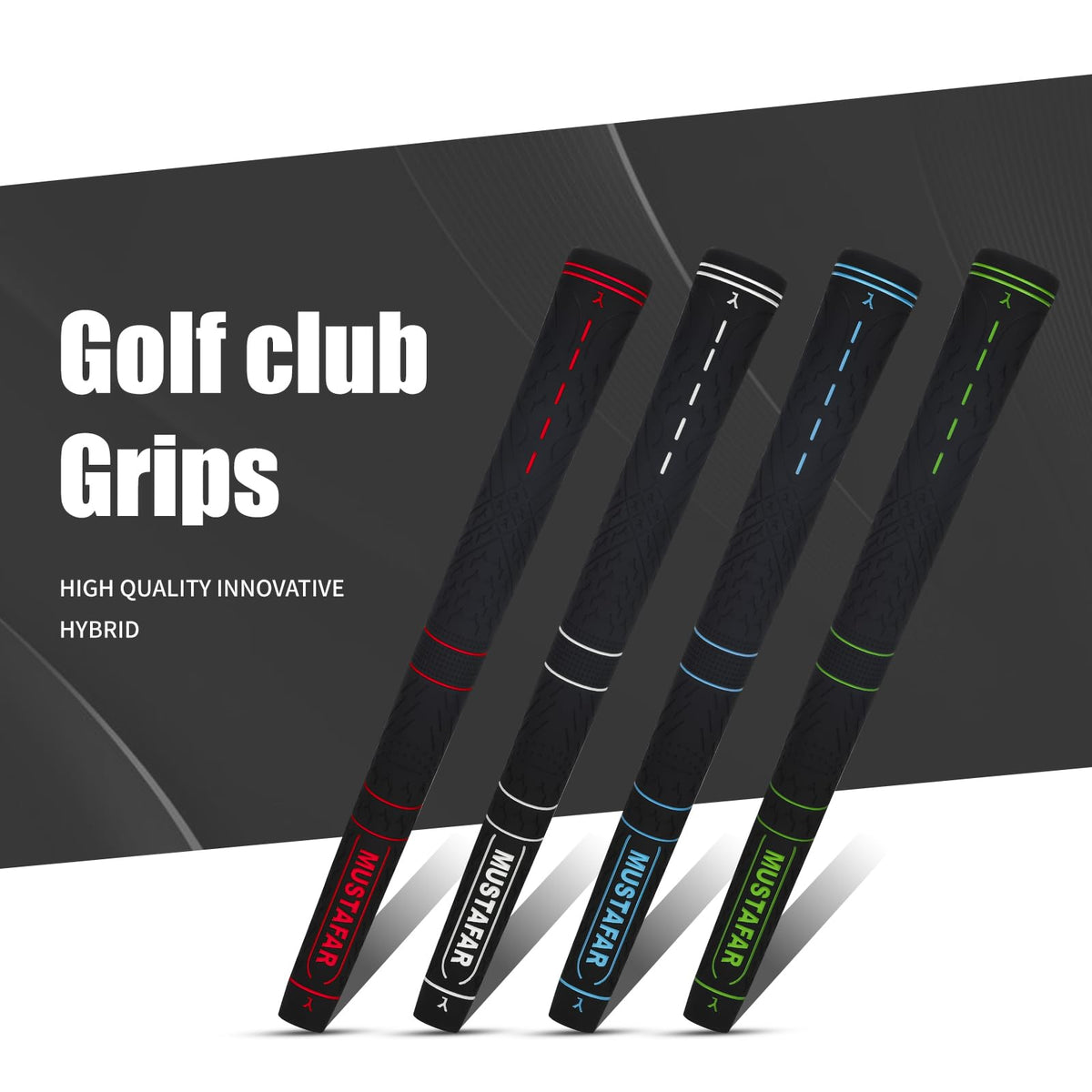 Mustafar green 70g grip provides comfortable feel and durable performance.