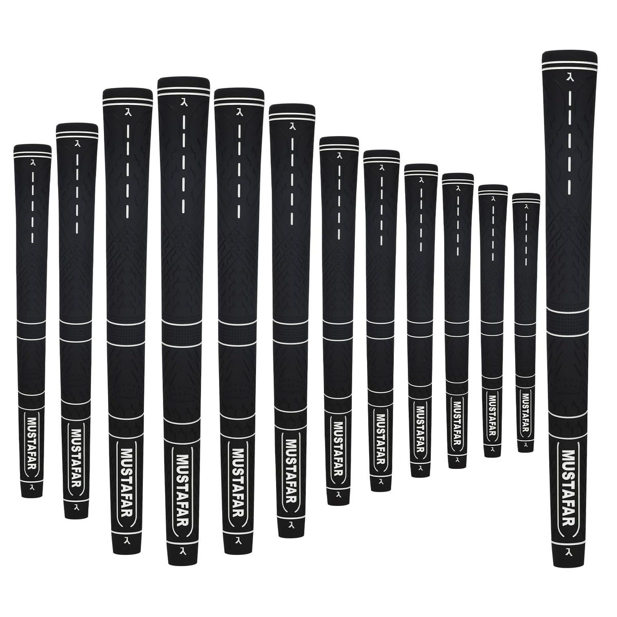 MUSTAFAR grip pack in white, packshot for all-weather grip confidence.
