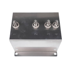 Iron-welding and aluminium craftsmanship for durable resistor performance.