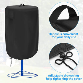 MUTUSHI adjustable drawstring bottom secures basket
