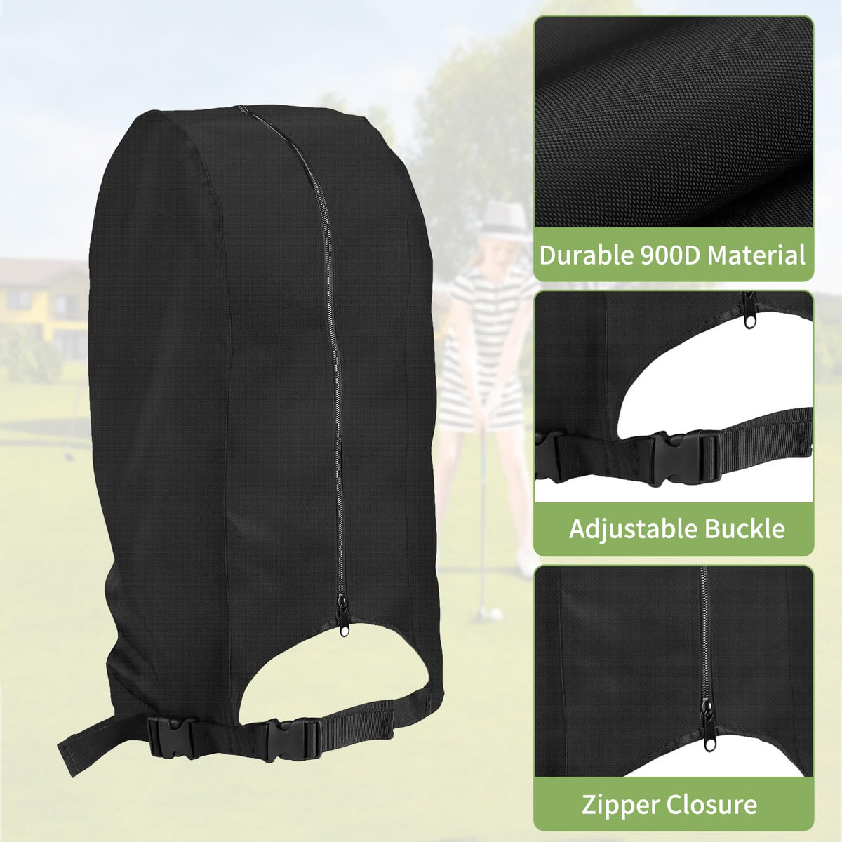 Mutushi 13-by-8-by-20 inches universal dimensions fit most bags