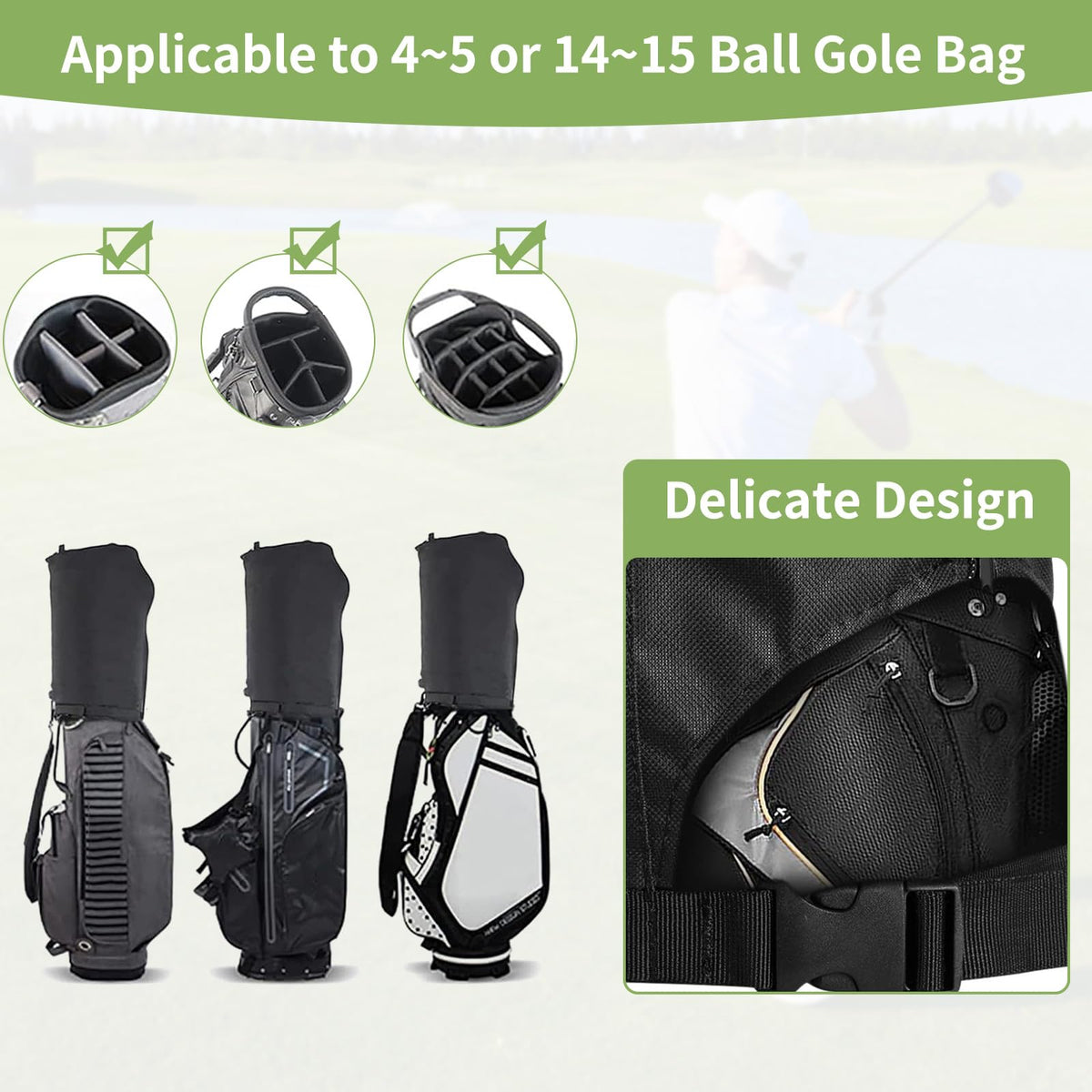 Mutushi 900D fabric provides waterproof and dustproof protection