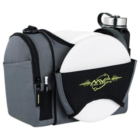 MVP Beaker bag lime with front putter pocket for quick-access discs.
