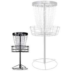 MVP Black Hole Mini set up in an indoor/outdoor practice area for family use.
